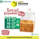 PLASTIK KLIP BUNGKUS ROTI DELKOCHOICE BREAD PREMIUM BAG / TERMURAH