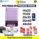 Polymailer PURPLE Amplop Plastik Packing Olshop PREMIUM / SATUAN