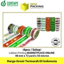 Lakban PRINTING MARKETPLACE 48mm x 72yard TOKOPEDIA TERMURAH / SELOP
