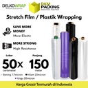 Plastik Wrapping Stretch Film 50cm x 150m DELKOWRAP / SATUAN