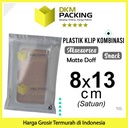 PLASTIK KLIP MATTE ZIPLOCK BAG KEMASAN AKSESORISS DELKOCHOICE TERMURAH