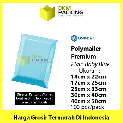 Polymailer Premium Colour Amplop Plastik Packing Olshop Polos / PACK