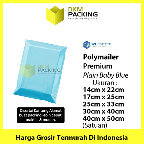Polymailer Premium Colour Amplop Plastik Packing Olshop Polos / SATUAN