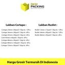 Lakban Isolasi RUSFET CORTAPE Solatip OPP Tape VARIAN TERMURAH / SELOP