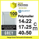 Polymailer GREY 17x25cm Amplop Plastik Packing Olshop PREMIUM / PACK