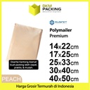 Polymailer PEACH 14x22cm Amplop Plastik Packing Olshop PREMIUM/ SATUAN
