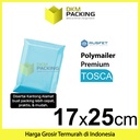Polymailer TOSCA Amplop Plastik Packing Olshop PREMIUM MURAH/ SATUAN