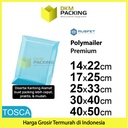 Polymailer TOSCA 17x25cm Amplop Plastik Packing Olshop PREMIUM/ SATUAN