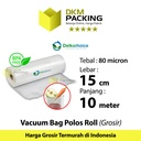 Plastik Vacuum POLOS ROLL 10Meter Vakum Sealer Makanan DELKOCHOICE