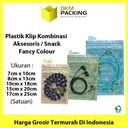 Plastik Klip 8x13cm ZIPLOCK BAG Kemasan Aksesoris DELKOCHOICE MURAH
