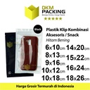 Plastik Klip ZIPLOCK BAG Kemasan Aksesoris DELKOCHOICE TERMURAH SATUAN