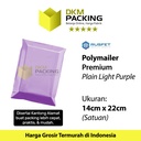 Polymailer 14x22cm PREMIUM Plastik Packing Olshop Colour Polos SATUAN