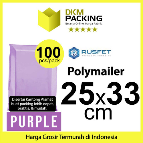 Polymailer PURPLE Amplop Plastik Packing Olshop PREMIUM / PACK