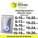 Plastik Klip ZIPLOCK BAG Kemasan Aksesoris DELKOCHOICE TERMURAH SATUAN