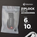 Plastik Klip 6x10cm ZIPLOCK BAG MATTE Kemasan Aksesoris DELKOCHOICE