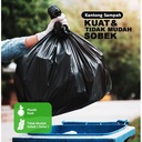 KANTONG PLASTIK SAMPAH 60x100cm TRASH BAG HITAM JUMBO PACK