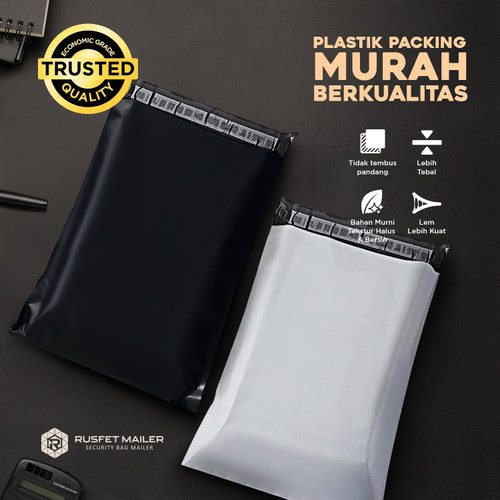 Polymailer Plastik Packing Olshop POLOS PREMIUM & EKONOMIS / PACK