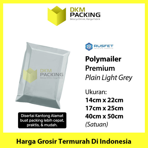 Polymailer Premium Colour Amplop Plastik Packing Olshop Polos / SATUAN