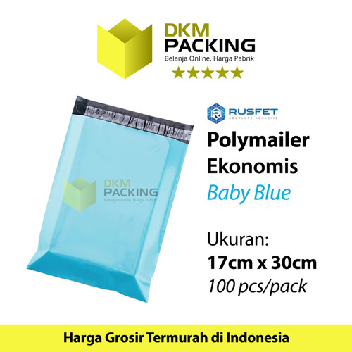 Polymailer PACK 17x30cm TERMURAH Plastik Packing OlShop EKONOMIS