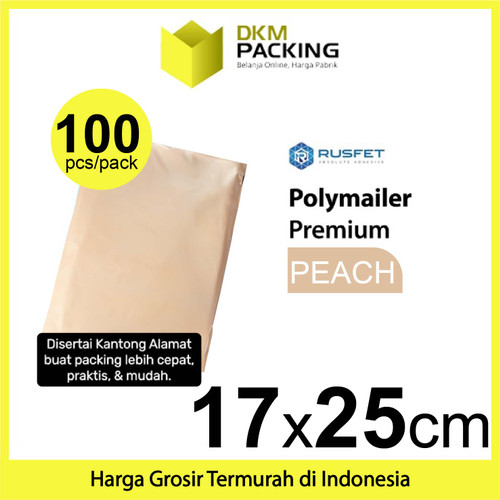 Polymailer Polimailer PEACH Amplop Plastik Packing Olshop PREMIUM/PACK