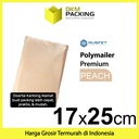 Polymailer PEACH Amplop Plastik Packing Olshop PREMIUM/ SATUAN