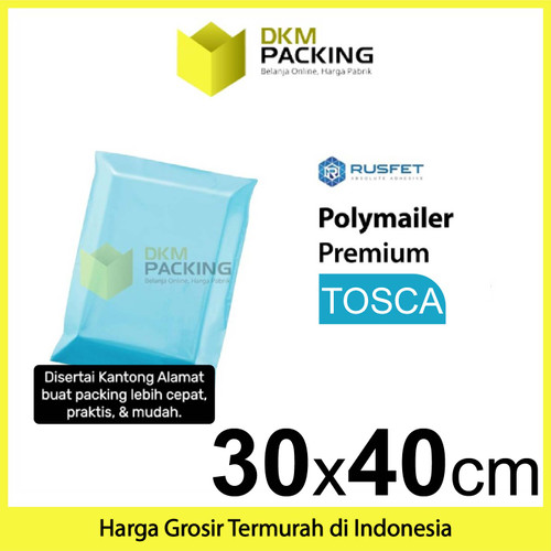 Polymailer TOSCA Amplop Plastik Packing Olshop PREMIUM MURAH/ SATUAN