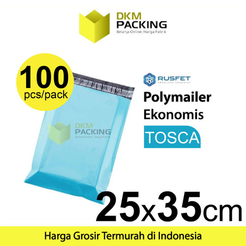 Polymailer PACK TOSCA Amplop Plastik Packing Olshop EKONOMIS/ TERMURAH