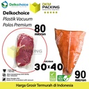 Plastik Vacuum Bag 30x40cm POLOS Vakum DELKOCHOICE Sealer Makanan