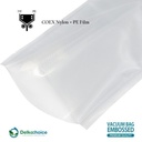 Plastik Vacuum Bag 18x28cm EMBOSS Sealer Makanan Bintik DELKOCHOICE