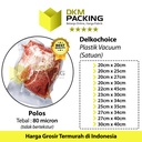 Plastik Vacuum Bag Polos SMOOTH DELKOCHOICE Vakum Vacum Sealer Makanan