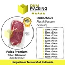 Plastik Vacuum Bag 20x25cm POLOS Vakum DELKOCHOICE Sealer Makanan