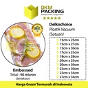 Plastik Vacuum Bag 20x30cm Emboss DELKOCHOICE Sealer Makanan Bintik