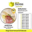 Plastik Vacuum Bag 7x10cm Emboss DELKOCHOICE Sealer Makanan Bintik