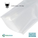 Plastik Vacuum Emboss Bag 15x20cm Vakum Sealer EMBOSSED Makanan Bintik