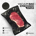 Plastik Vacuum Bag 20x25cm POLOS / EMBOSS Sealer Makanan DELKOCHOICE