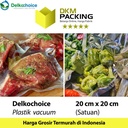 Plastik Vacuum Bag 20x20cm Vacum Vakum Sealer POLOS / EMBOSS / SATUAN