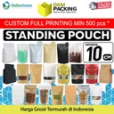 Plastik Klip XTRA SMALL Ukuran 10cm Standing Pouch Kemasan Makanan