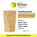 Plastik Klip Kraft Paper Ekonomis FULL ZIPLOCK DELKOCHOICE