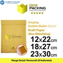 AMPLOP BUBBLE MAILER KRAFT PAPER BUBBLE WRAP ENVELOPE RUSFET