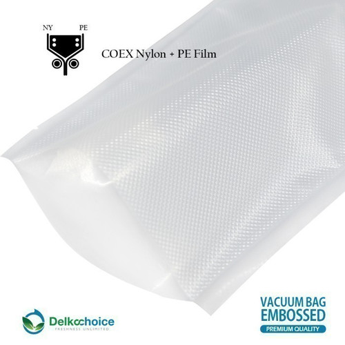 Plastik Vacuum Bag 20x25cm EMBOSS DELKOCHOICE Vacum Vakum Seal Makanan