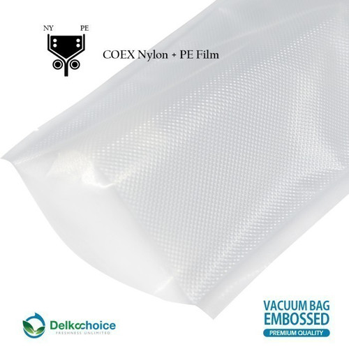 Plastik Vacuum Bag 15x20cm EMBOSS DELKOCHOICE Vacum Vakum Seal Makanan