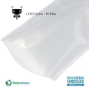 Plastik Vacuum Bag 12x17cm EMBOSS DELKOCHOICE Vacum Vakum Seal Makanan
