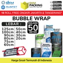 BubbleWrap 125cm x 50m Plastik Bubble Wrap Roll DKM PLUS PREMIUM MURAH