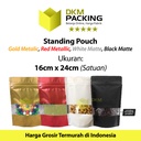 Standing Pouch Variasi Ukuran 16cm Plastik Klip Kemasan Sealer Makanan