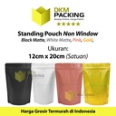 Plastik Klip Kemasan SMALL Ukuran 12cm Standing Pouch Sealer Makanan