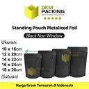Plastik Klip Makanan Full Metalize Foil Ziplock Standing Pouch