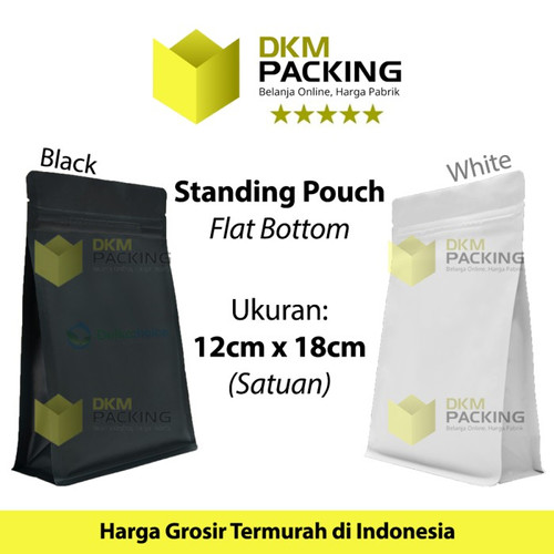 Plastik Klip Kemasan SMALL Ukuran 12cm Standing Pouch Sealer Makanan