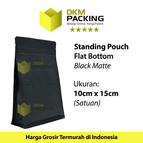 Standing Pouch Variasi Ukuran 10cm Plastik Klip Kemasan Sealer Makanan