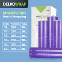 Plastic Wrap Stretch Film 50cm Plastik Wrapping DELKO WRAP /SATUAN