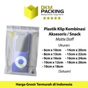 Plastik Klip ZIPLOCK Bag Kemasan Aksesoris Snack DELKOCHOICE TERMURAH